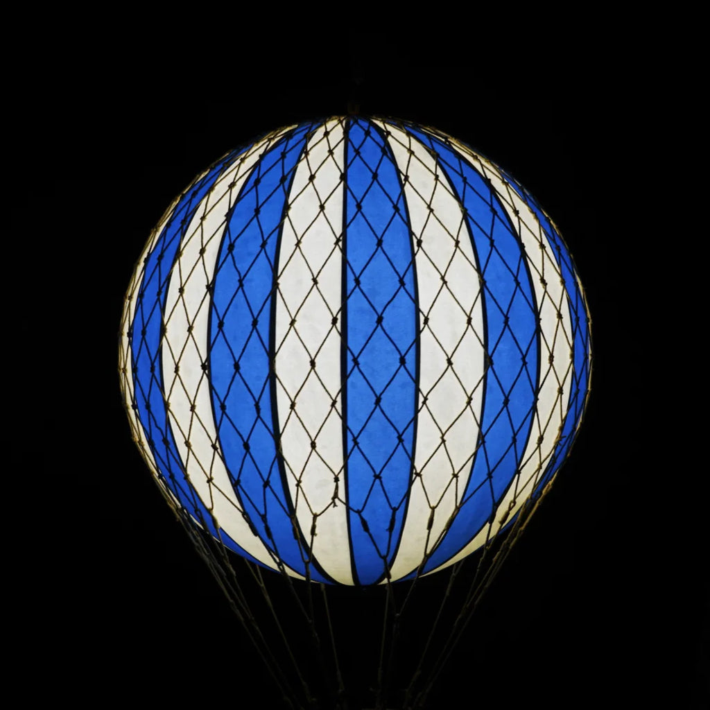 Authentic Models Travels Light LED Hot Air Balloon - Medium - Blue - The Baby Service