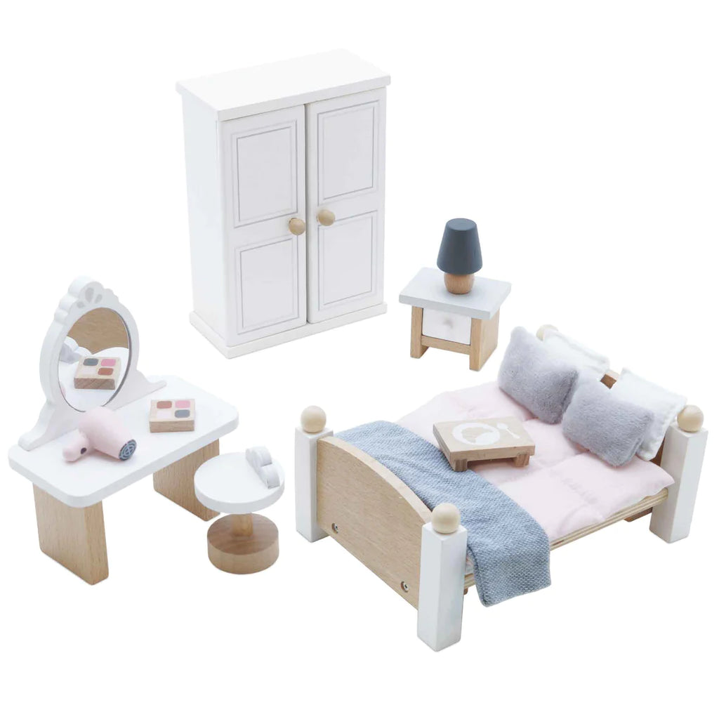 Le Toy Van - Cherry Tree Hall Dolls House Bundle Set - Bedroom - The Baby Service