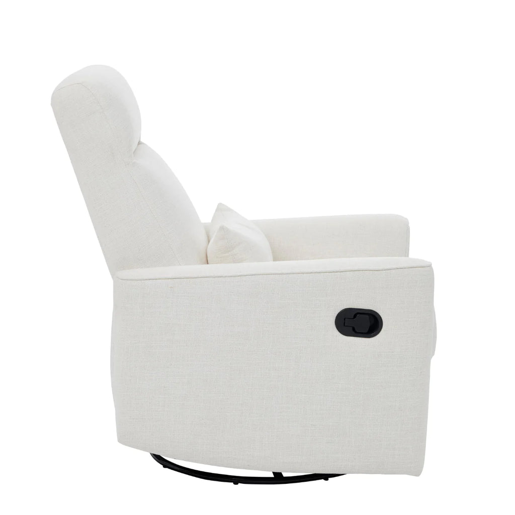 iL Tutto - Paige Recliner Glider Nursery Chair in Sea Shell - Thebabyservice.com