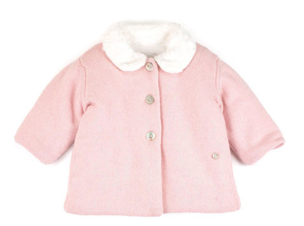 Coccode - Girls Pink Tricot Jacket - Girls Clothing - The Baby Service