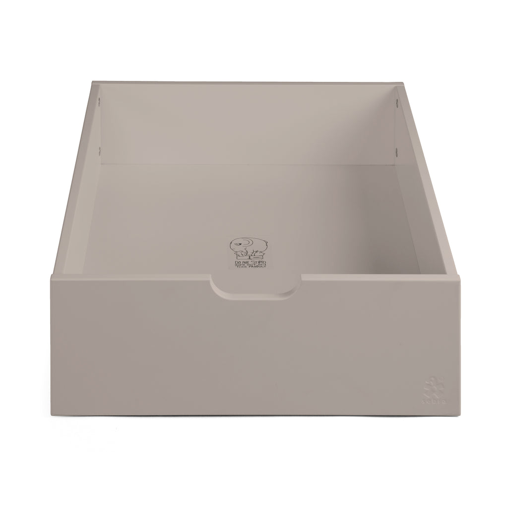 Sebra Bed Drawer for Baby & Junior Bed – Jetty Beige - Nursery