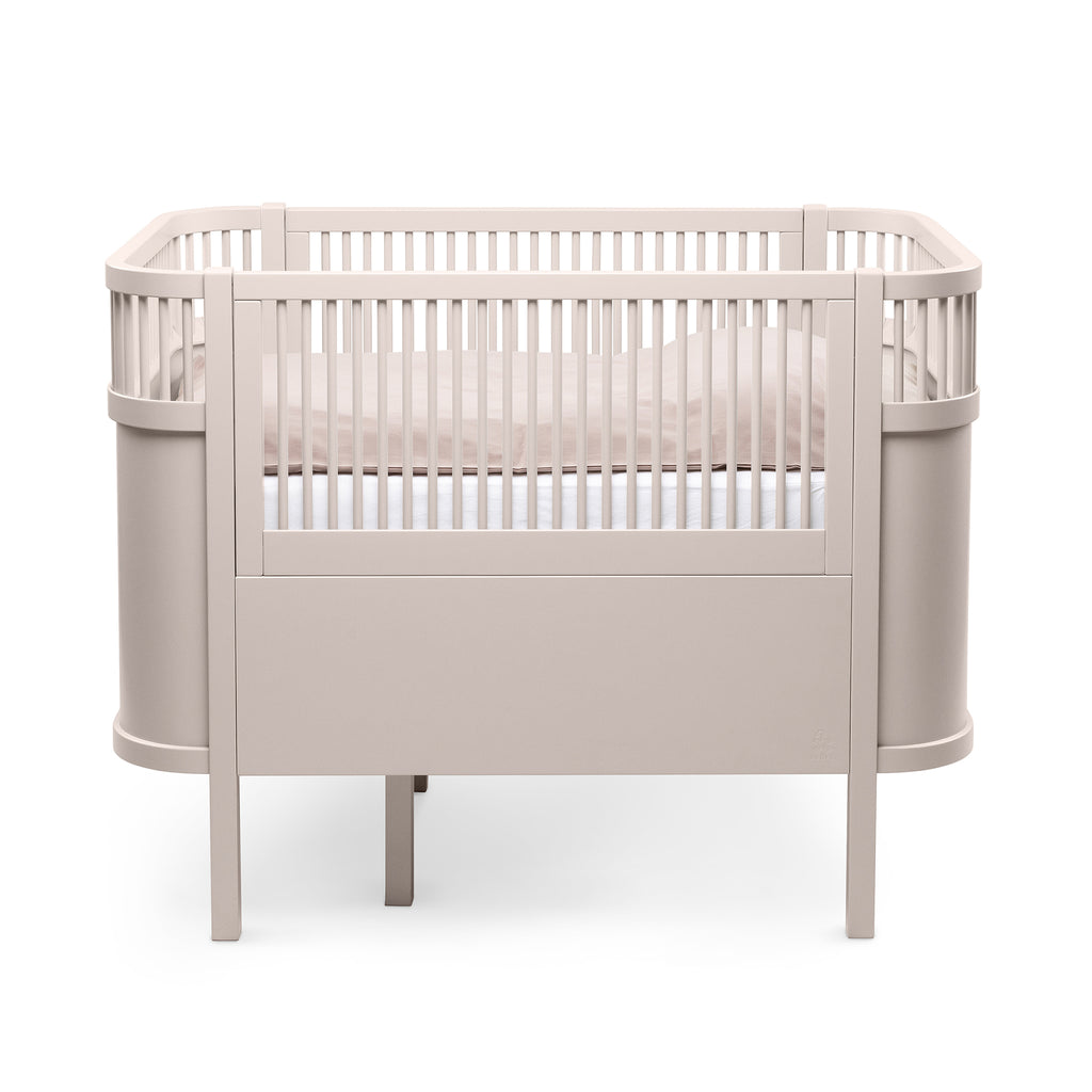 Sebra Cot Bed Baby & Junior - Birchbark rose - Stock