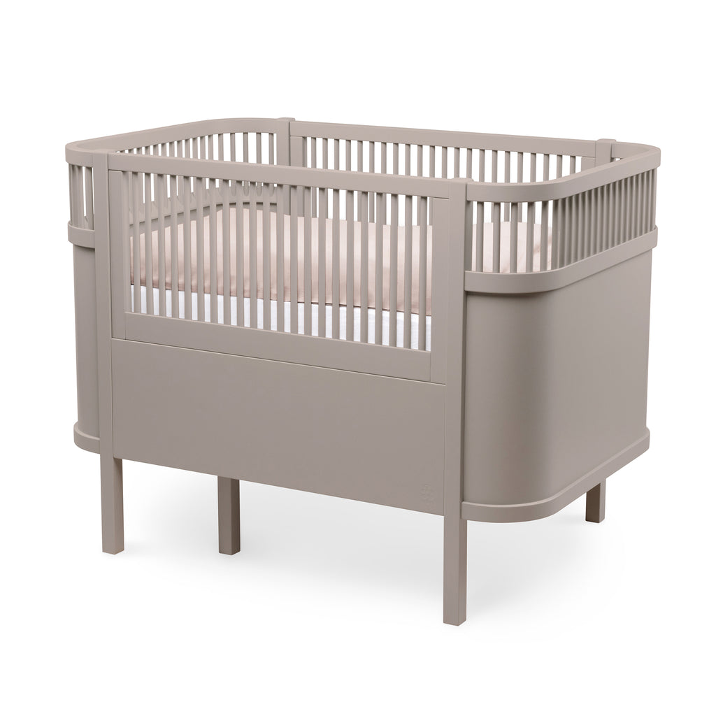 Sebra Cot Bed Baby & Junior - Jetty Beige - The Baby Service