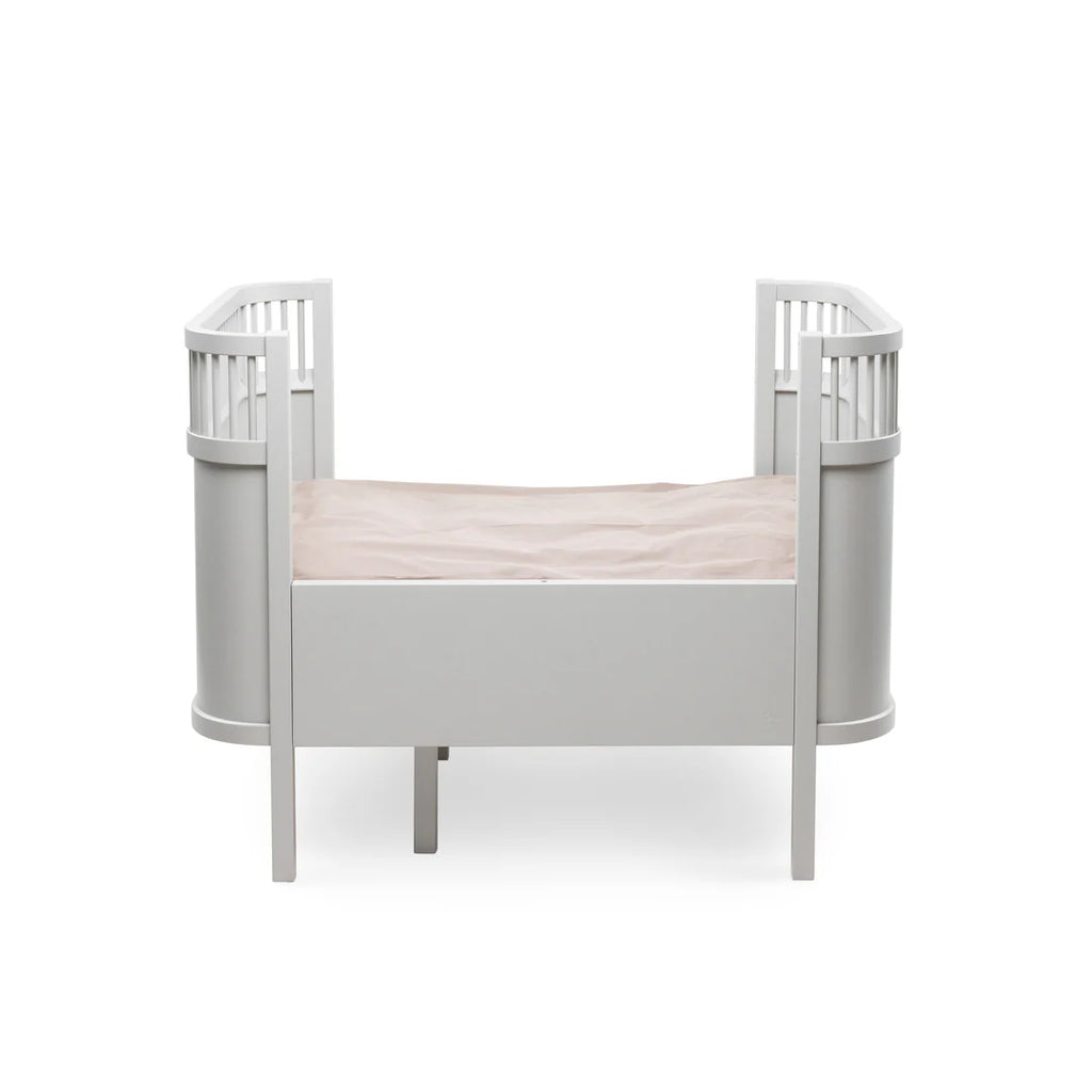Sebra Cot Bed Baby & Junior - Stone grey - Bed Conversion