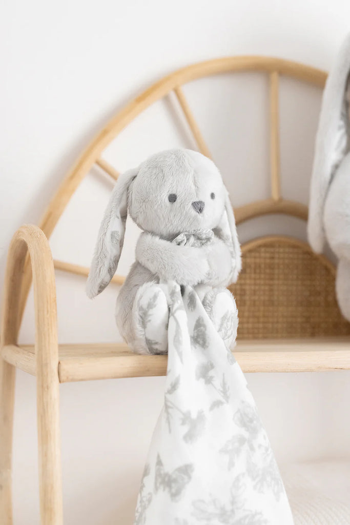 Tartine Et Chocolat - Augustin The Rabbit Toile de Jouy Grey - Gifts - The Baby Service