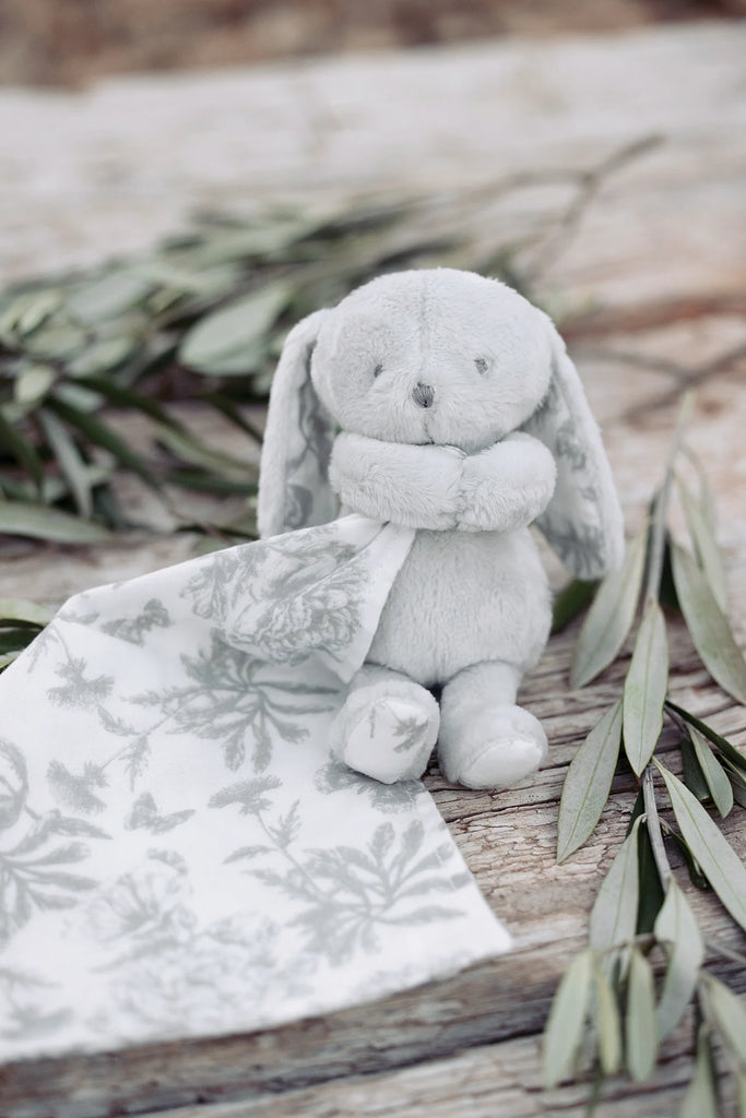 Tartine Et Chocolat - Augustin The Rabbit Comforter Grey - The Baby Service