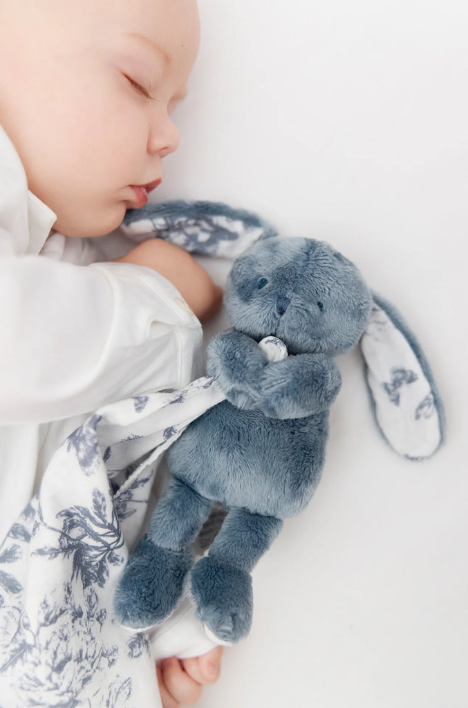 Tartine Et Chocolat - Augustin The Rabbit Toile de Jouy Blue - Soft Toys - The Baby Service