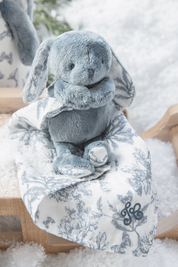 Tartine Et Chocolat - Augustin The Rabbit Toile de Jouy Blue - Luxury - The Baby Service