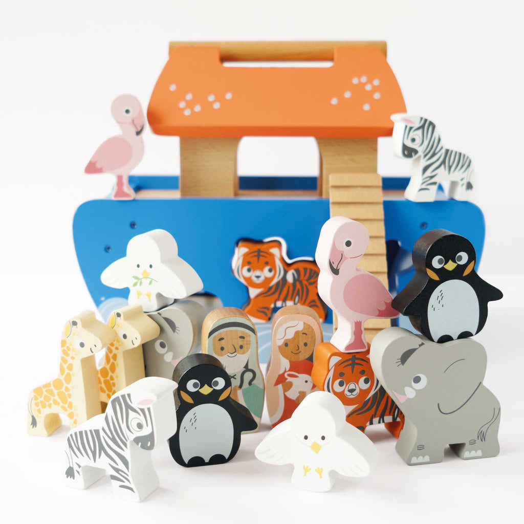 Le Toy Van - Noah's Shape Sorter - Animal Gifts - The Baby Service