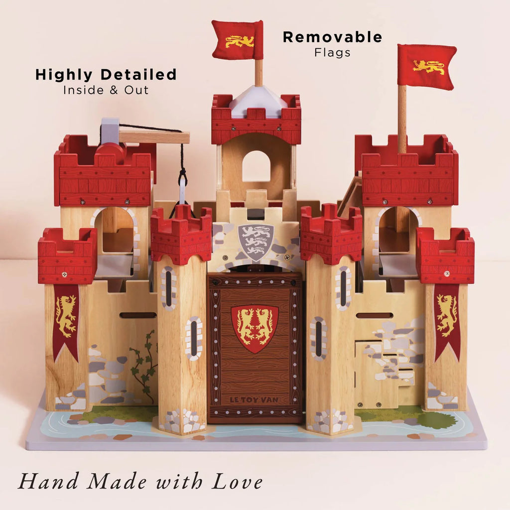 Le Toy Van - Lionheart Wooden Castle - Gifts - The Baby Service