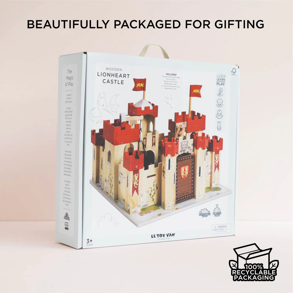 Le Toy Van - Lionheart Wooden Castle - Boxed - The Baby Service