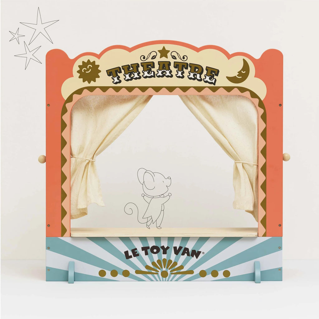 Le Toy Van - Tabletop Puppet Wooden Theatre - The Baby Service