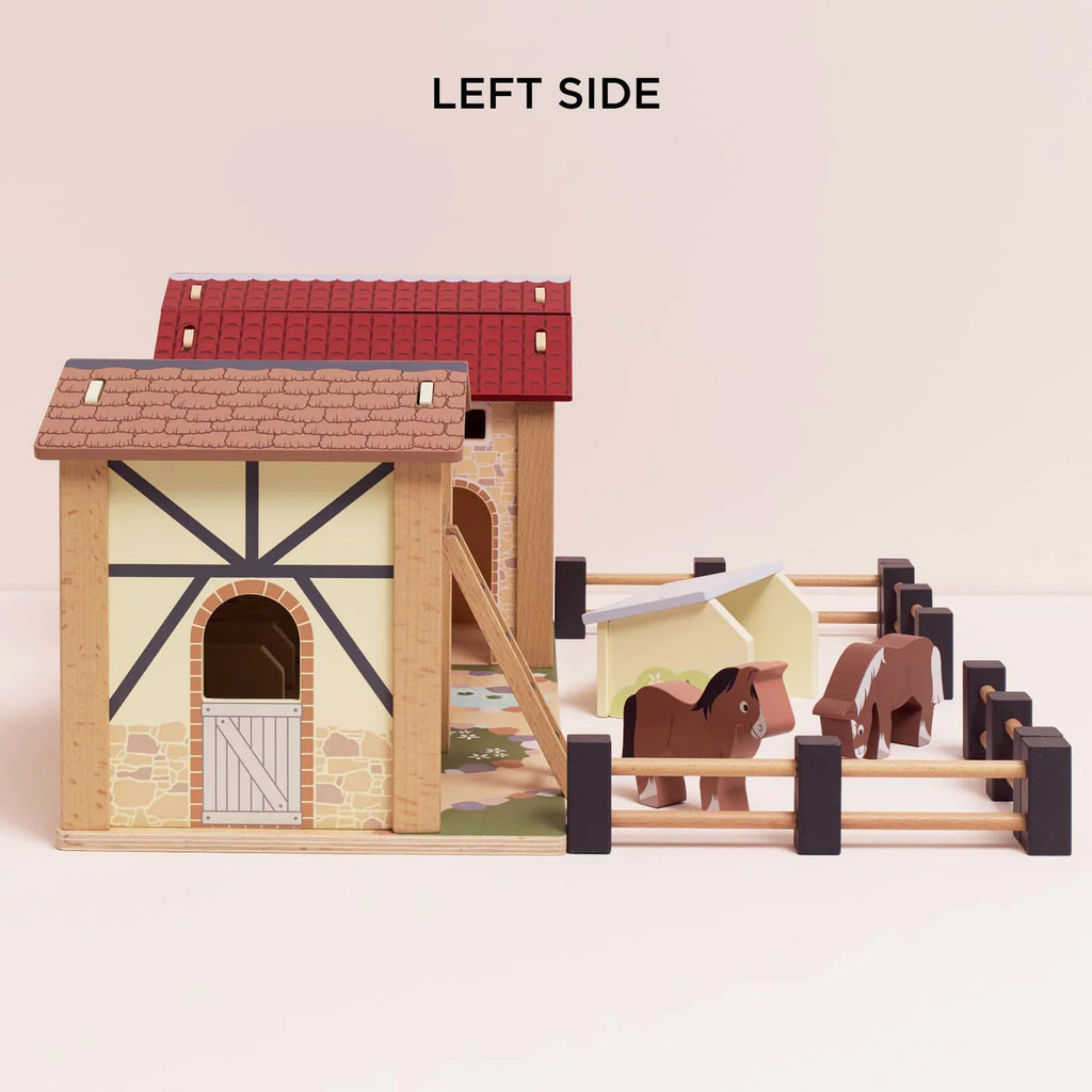 Le Toy Van - Wooden Farmyard Stables - Toys & Gifts - The Baby Service