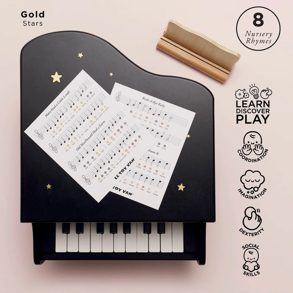 Le Toy Van - Wooden Grand Piano Toy - The Baby Service