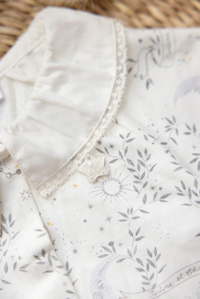 Tartine Et Chocolat Babygrow - Starry Dream Print - Close Up