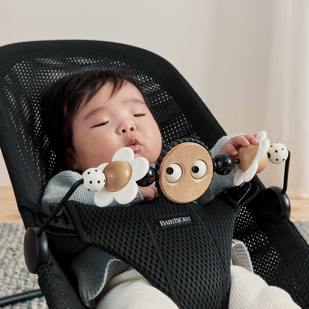Copy of BabyBjorn Toy For Bouncer - Googly Eyes Black & White - The Baby Service