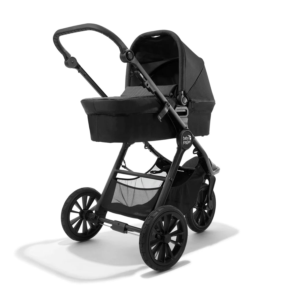 Baby Jogger City Elite 2 Pushchair + Carrycot Bundle - Opulent Black - The Baby Service.com