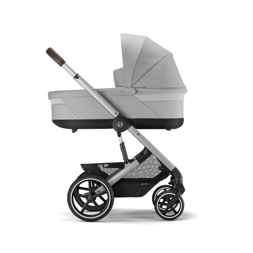 CYBEX Balios S Lux - Lava Grey - Silver - Pushchairs - The Baby Service - Cot 