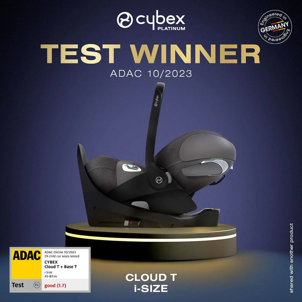 CYBEX Cloud T i-Size Plus Car Seat - Cozy Beige - Test Winner - The Baby Service