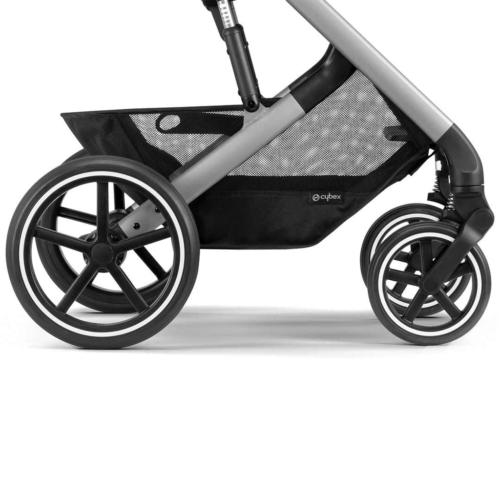 CYBEX Balios S Lux - Lava Grey - Silver - Pushchairs - The Baby Service - Shopping Basket