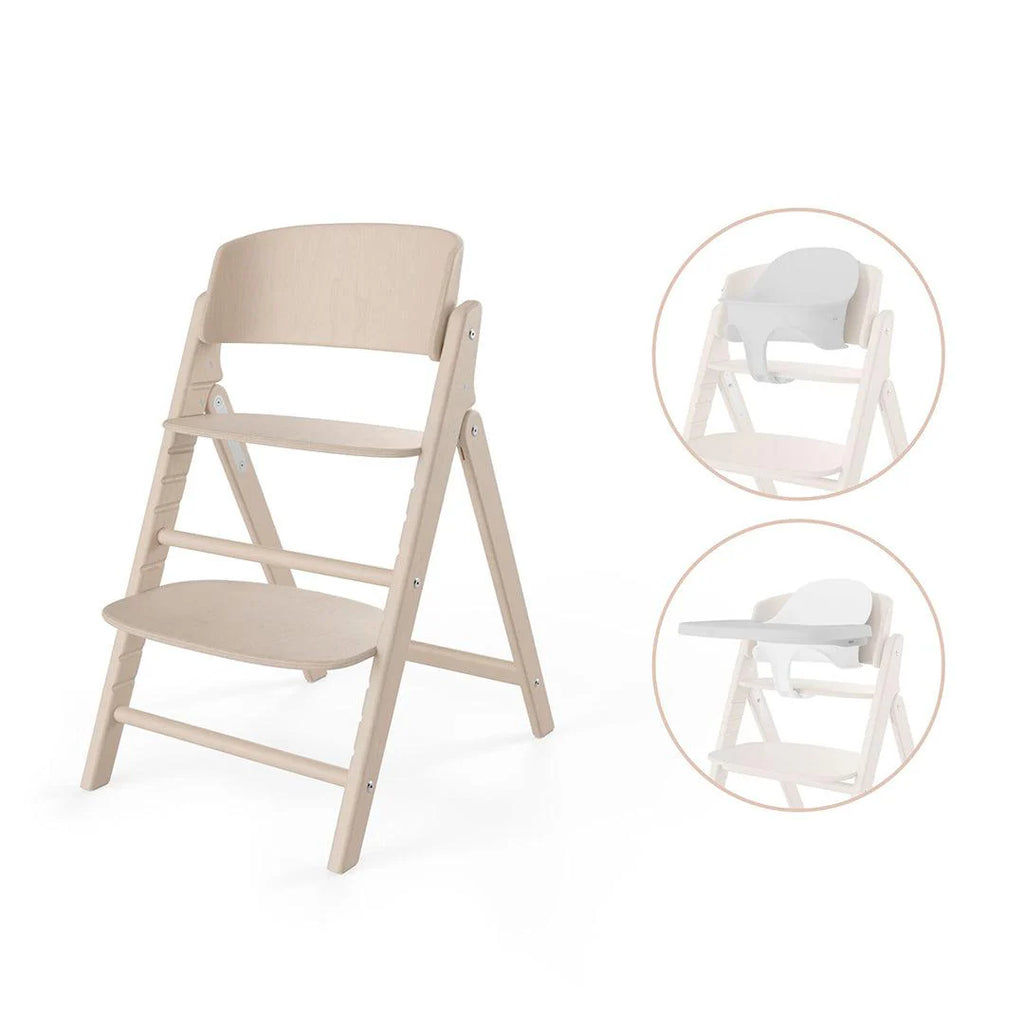 CYBEX Click & Fold 3 In 1 Highchair - Nursery - The Baby Service - Natural