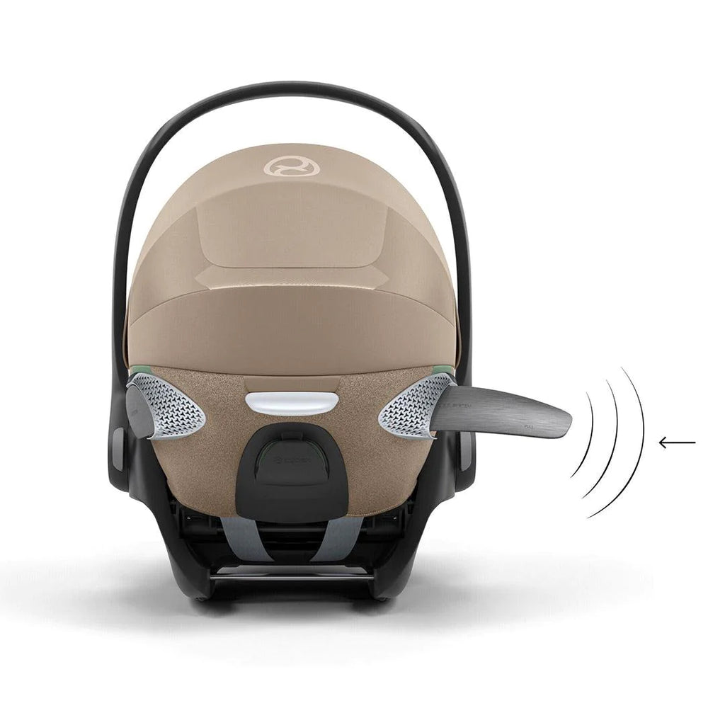 CYBEX Cloud T i-Size Plus Car Seat - Cozy Beige - Side Impact - The Baby Service
