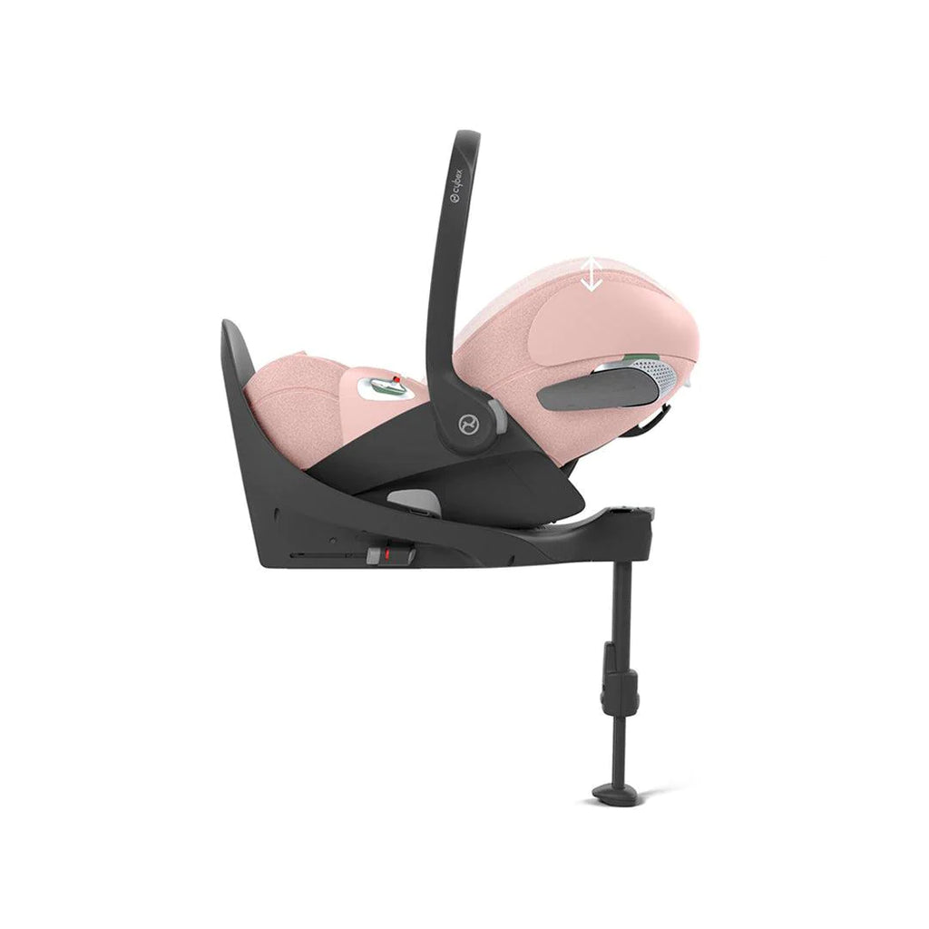 CYBEX Cloud T i-Size Plus Car Seat - Peach Pink - Infant - The Baby Service