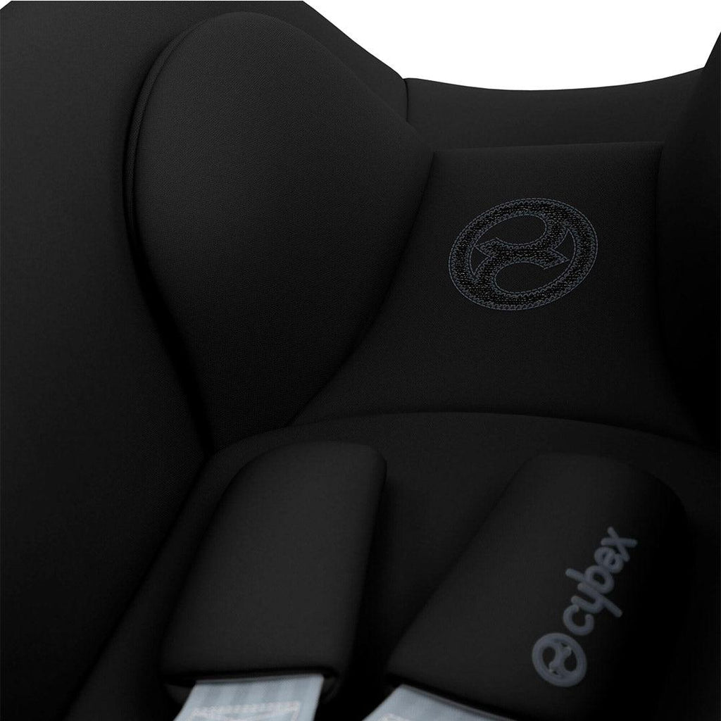 CYBEX Cloud T i-Size Car Seat - Sepia Black - The Baby Service - Close Up
