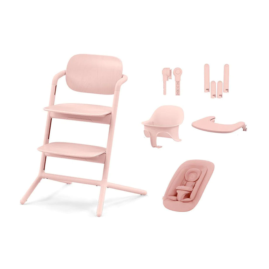 cybex 4 in 1 high chair CYBEX LEMO 4-in-1 Highchair Set - Pearl Pink