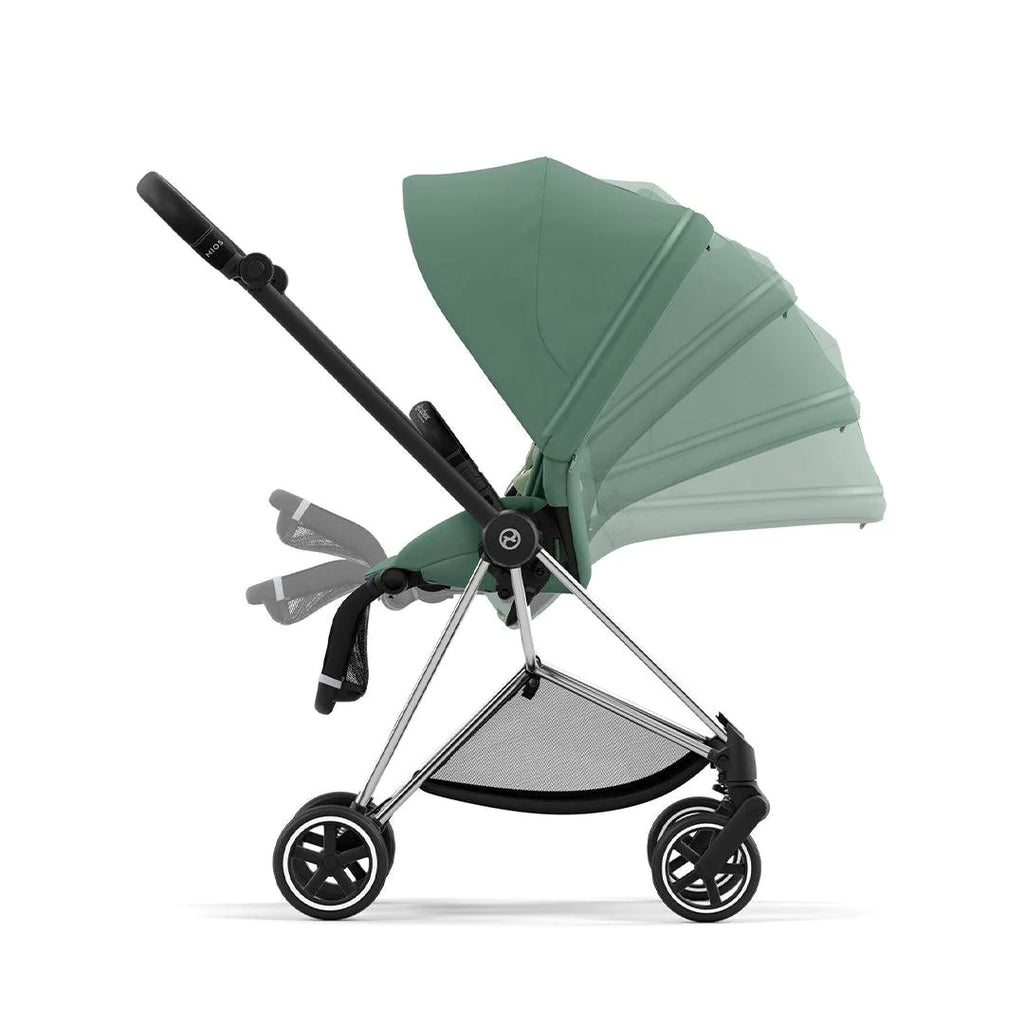 CYBEX MIOS Pushchair - Leaf Green - Recline - The Baby Service