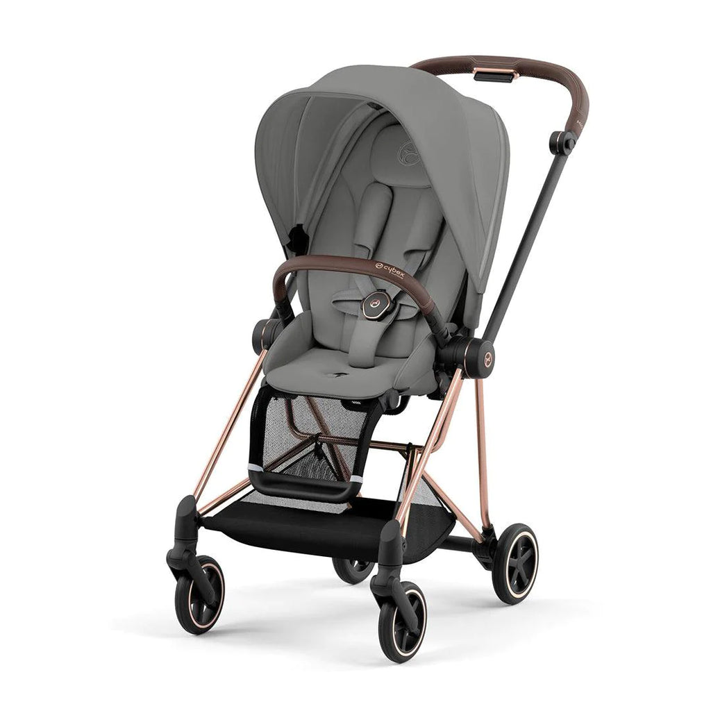 CYBEX MIOS Pushchair - Mirage Green - Rose Gold - The Baby Service