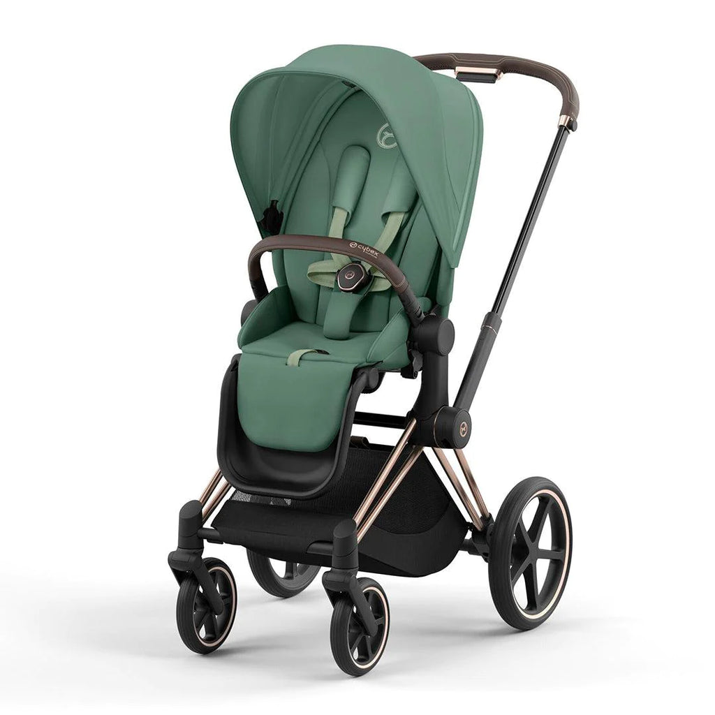 CYBEX PRIAM Pushchair - Leaf Green - Rose Gold - The Baby Service