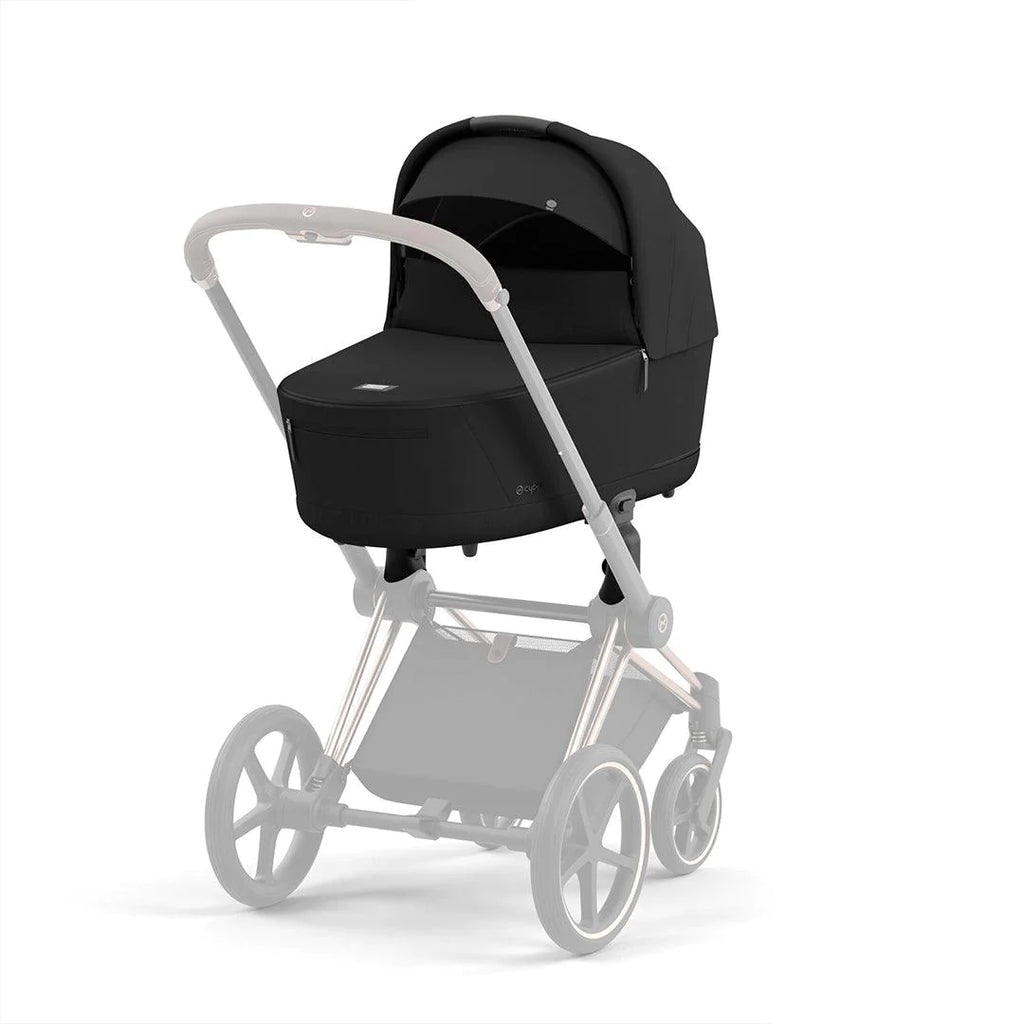 CYBEX PRIAM Lux Carrycot Plus - Sepia Black - Cot - The Baby Service