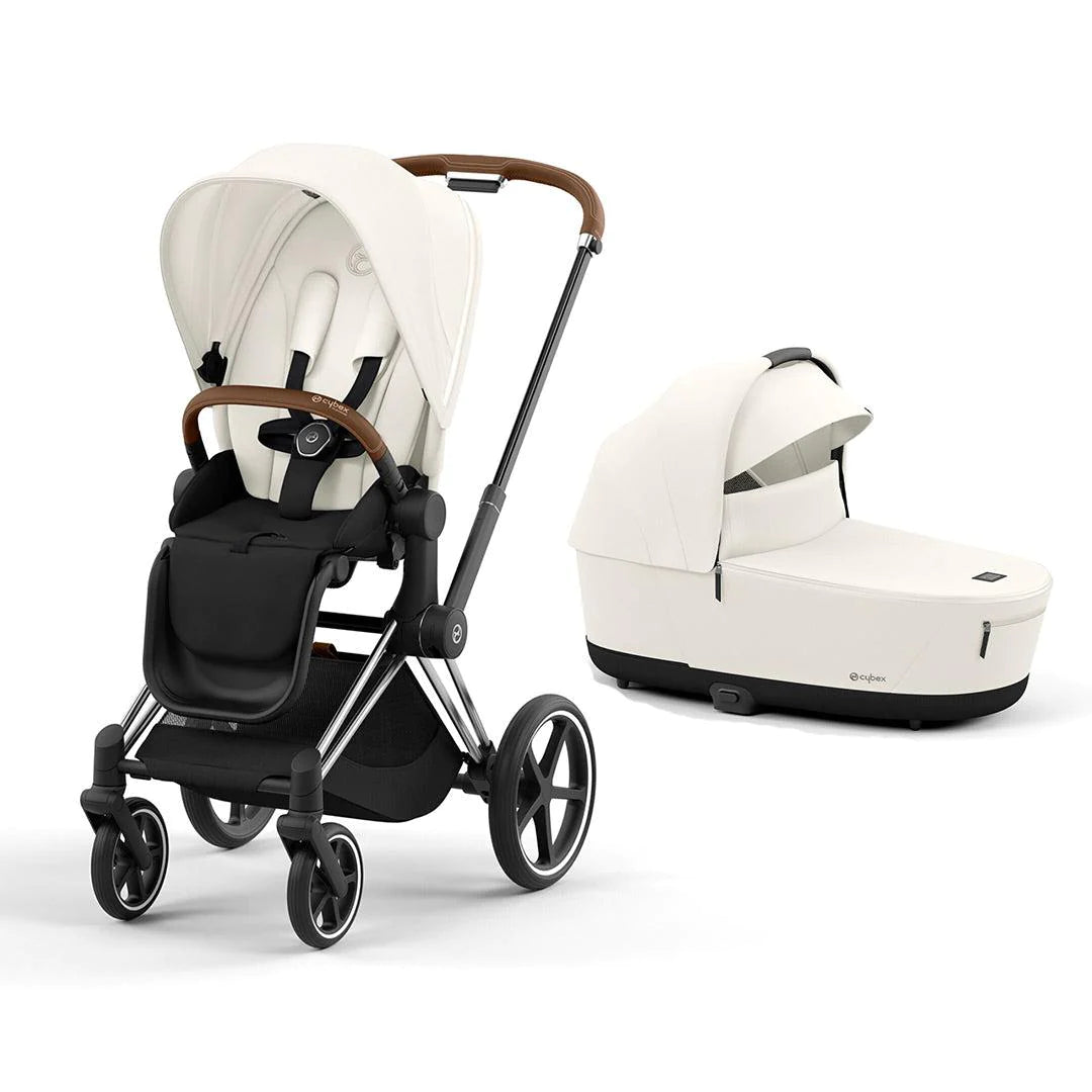 cybex white stroller CYBEX PRIAM Pushchair - Off White | Strollers