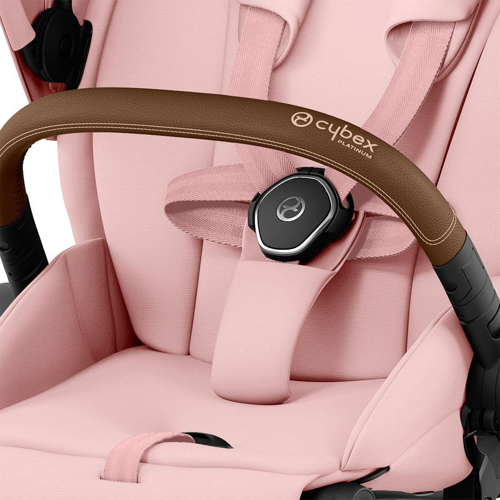 CYBEX PRIAM Pushchair - Peach Pink - Close Up - The Baby Service