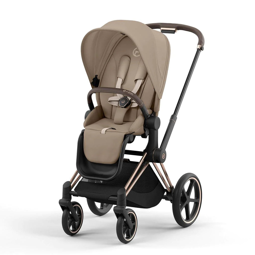 CYBEX PRIAM Pushchair - Cozy Beige - Rose Gold - The Baby Service