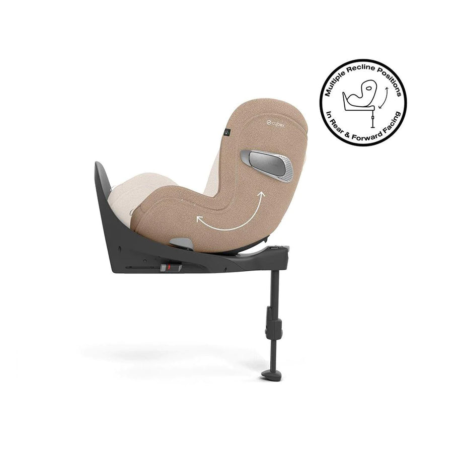 cybex sirona rear facing car seat CYBEX Sirona T i-Size Car Seat - Cozy Beige
