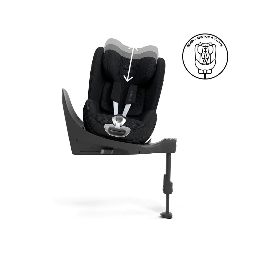 CYBEX Sirona T i-Size Plus Car Seat - Sepia Black - The Baby Service