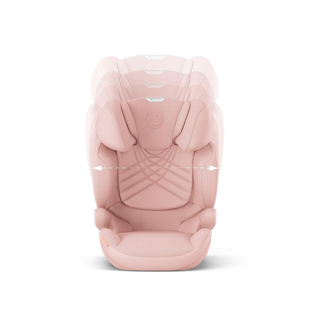 CYBEX Solution T i-Fix Plus Car Seat - Peach Pink - The Baby Service