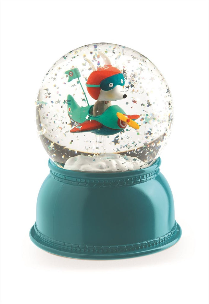 Djeco Airplane Snow Globe Night Light - The Baby Service