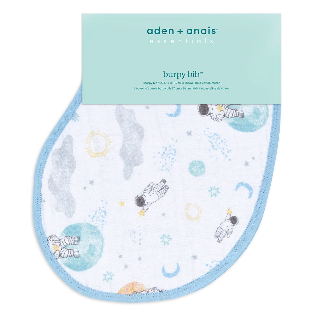 Aden + Anais Essentials Burpy Bib - Space Explorers - The Baby Service