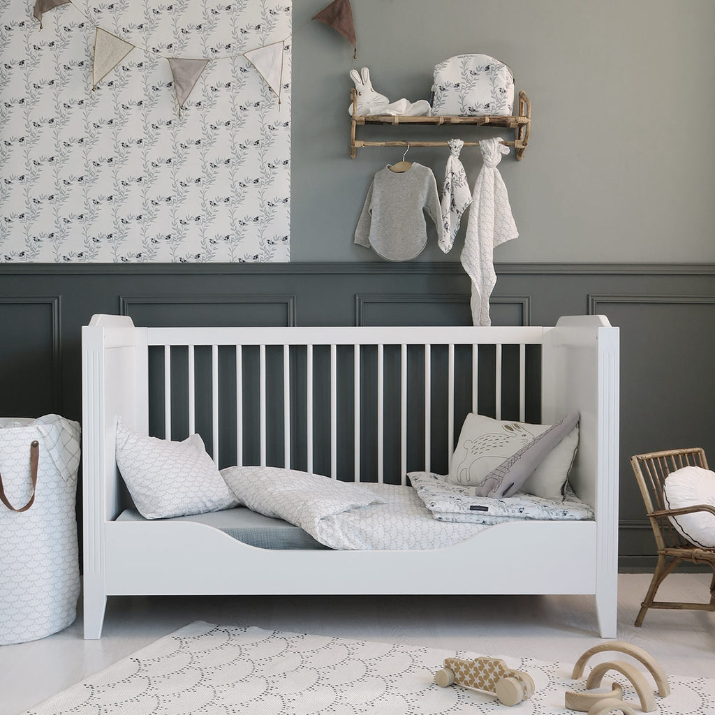 Maison Charlotte - Opera Cot Bed White - Nursery - The Baby Service