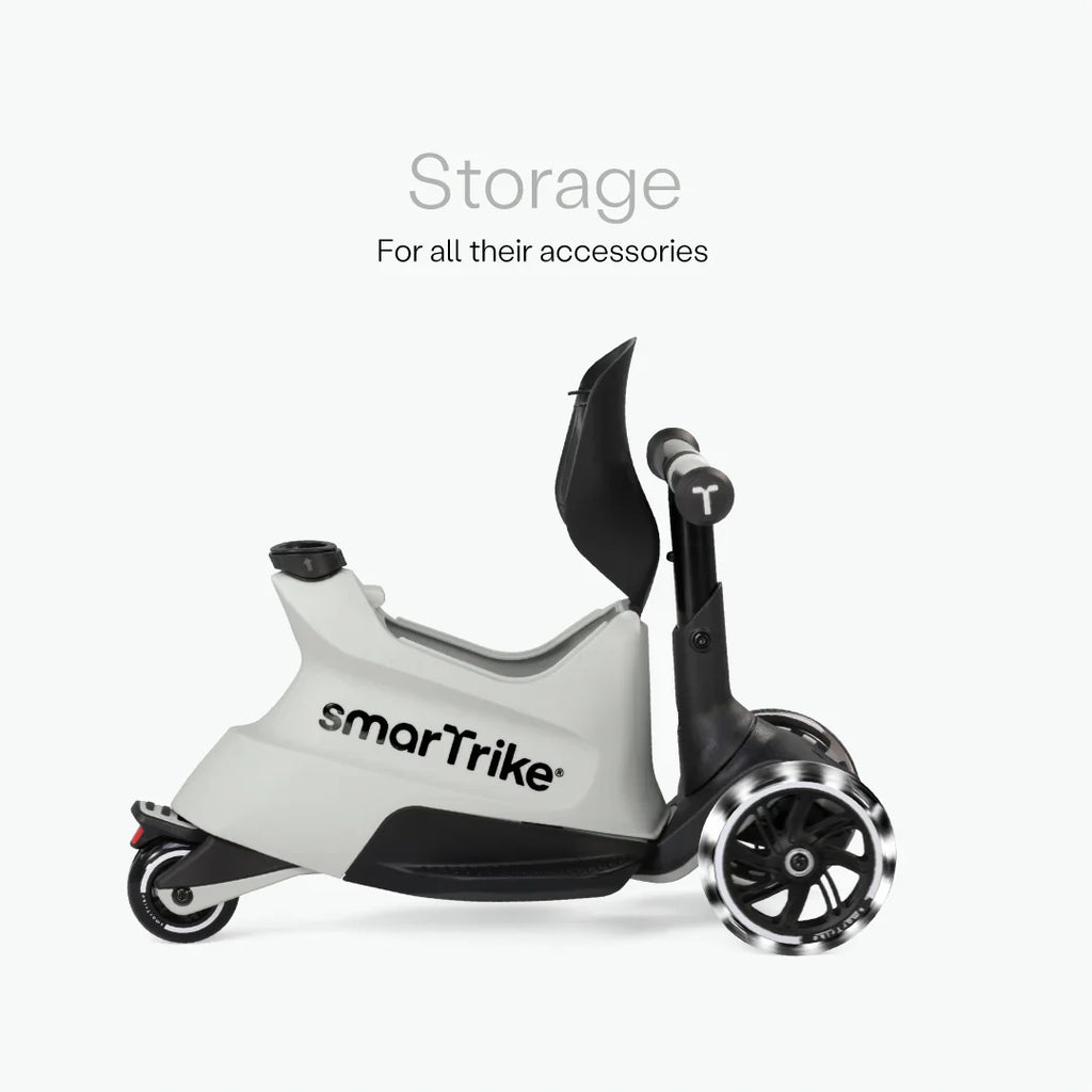 smarTrike Xtend Ride On Scooter Plus From 12 Months to 12 Years - Cool Grey - The Baby Service