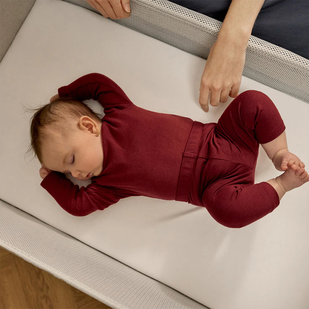 Snuzpod Studio Bedside Crib - Oslo Grey - Sleeping - The Baby Service