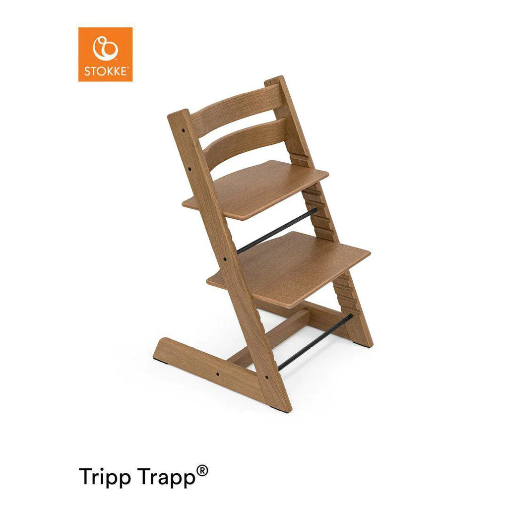 Stokke Tripp Trapp Highchair - Oak Brown - Feeding - The Baby Service