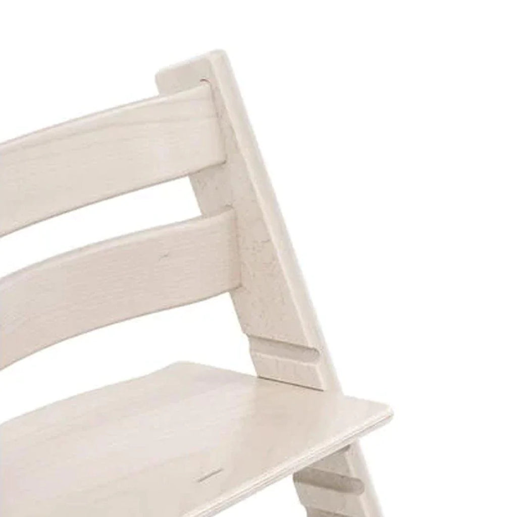 Stokke Tripp Trapp Highchair - Whitewash - Close Up - The Baby Service