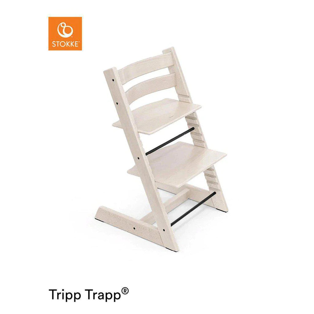 Stokke Tripp Trapp Highchair - Whitewash - Feeding - The Baby Service