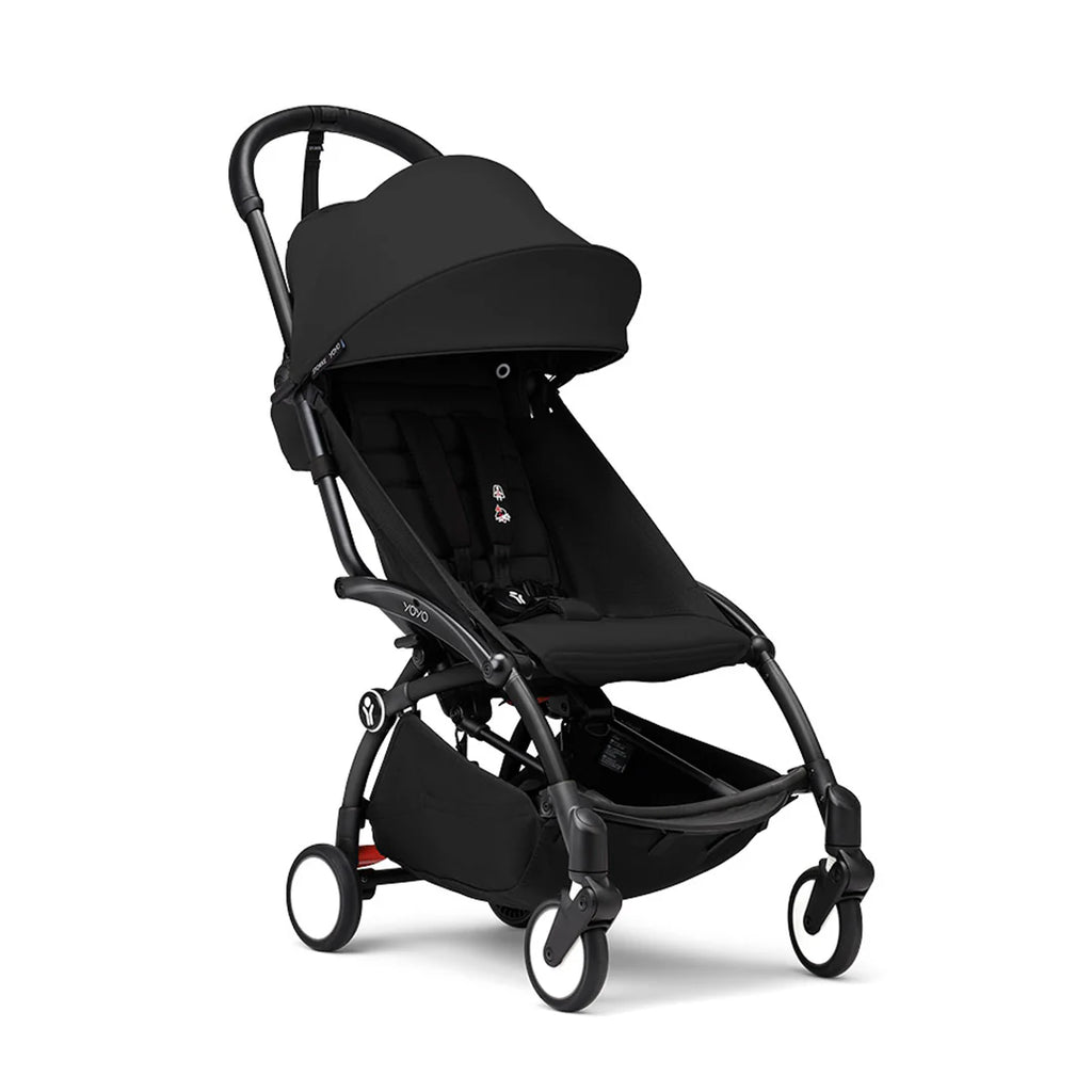 Stokke YOYO³ Stroller from 6 - The Baby Service - Black on Black Frame