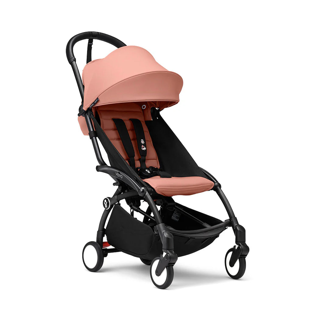 Stokke YOYO³ Stroller from 6 - The Baby Service - Ginger on Black Frame