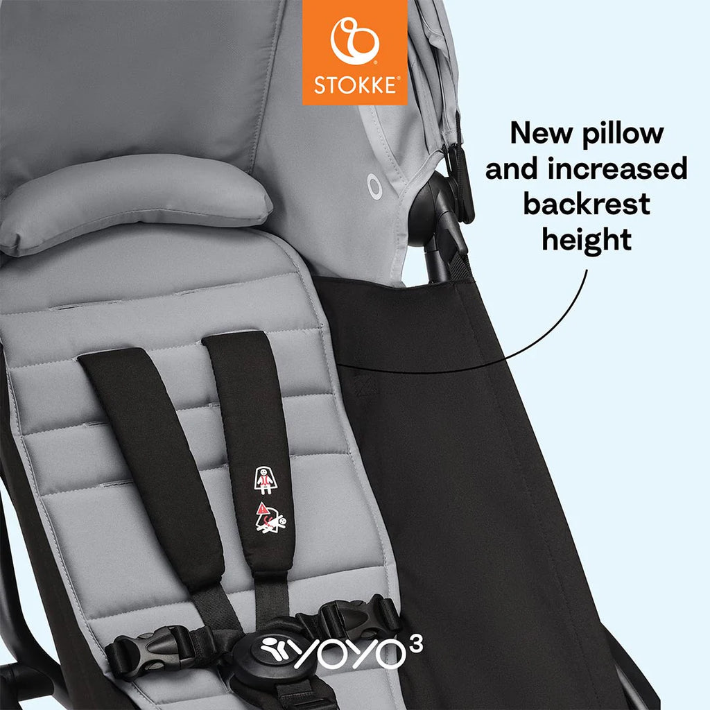 Stokke YOYO³ Stroller from 6 - The Baby Service - New Features